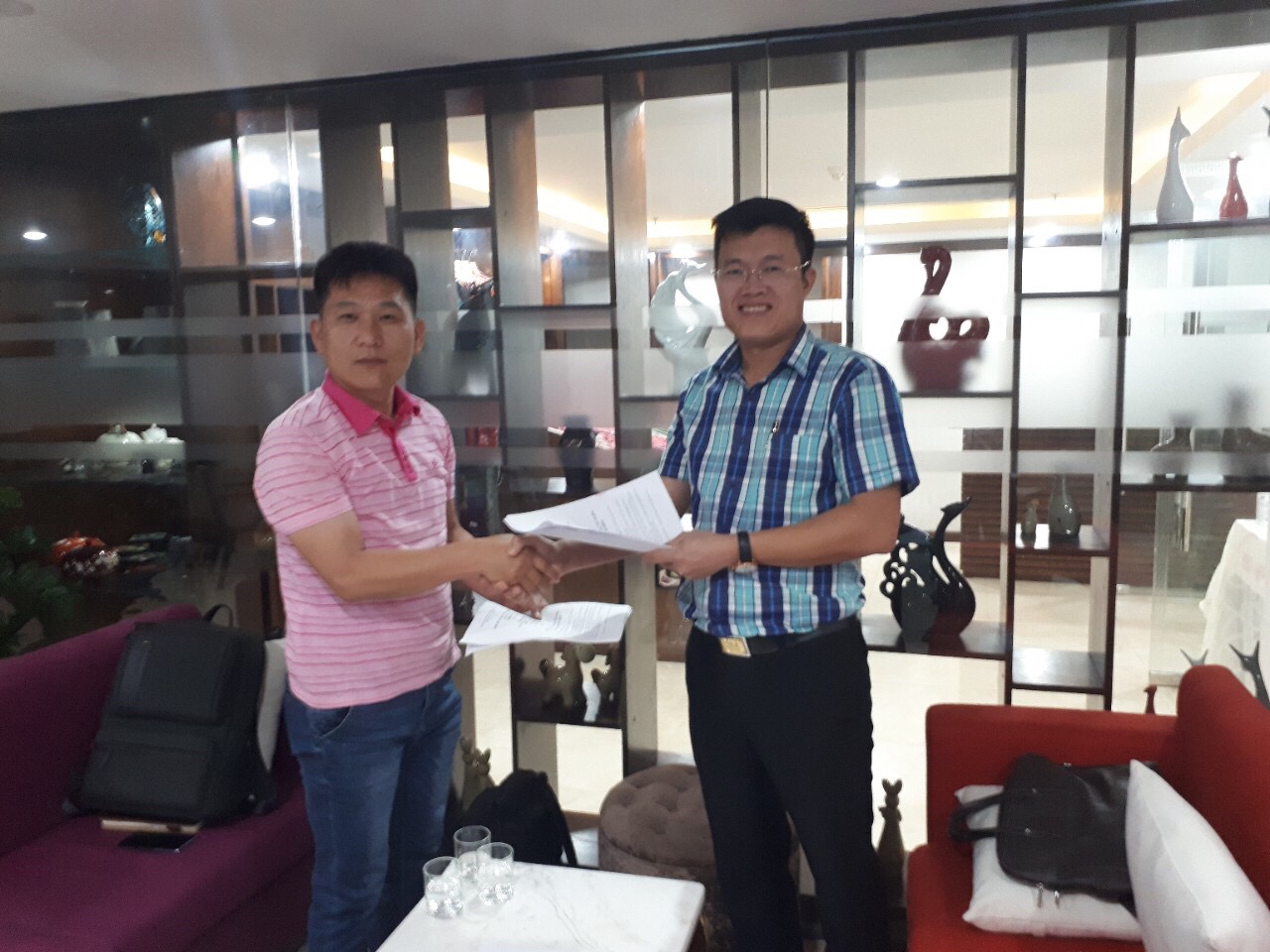 인테리어 공사계약 체결